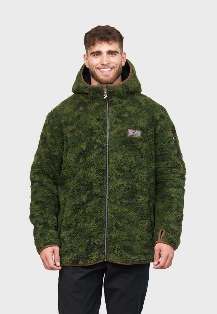  Chaqueta Chiporro Clásica V5 Print Camo Hombre Falcone-2