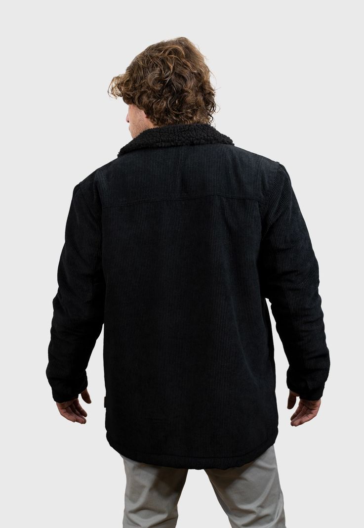 Chaqueta Harvester Negro Hombre Falcone-2