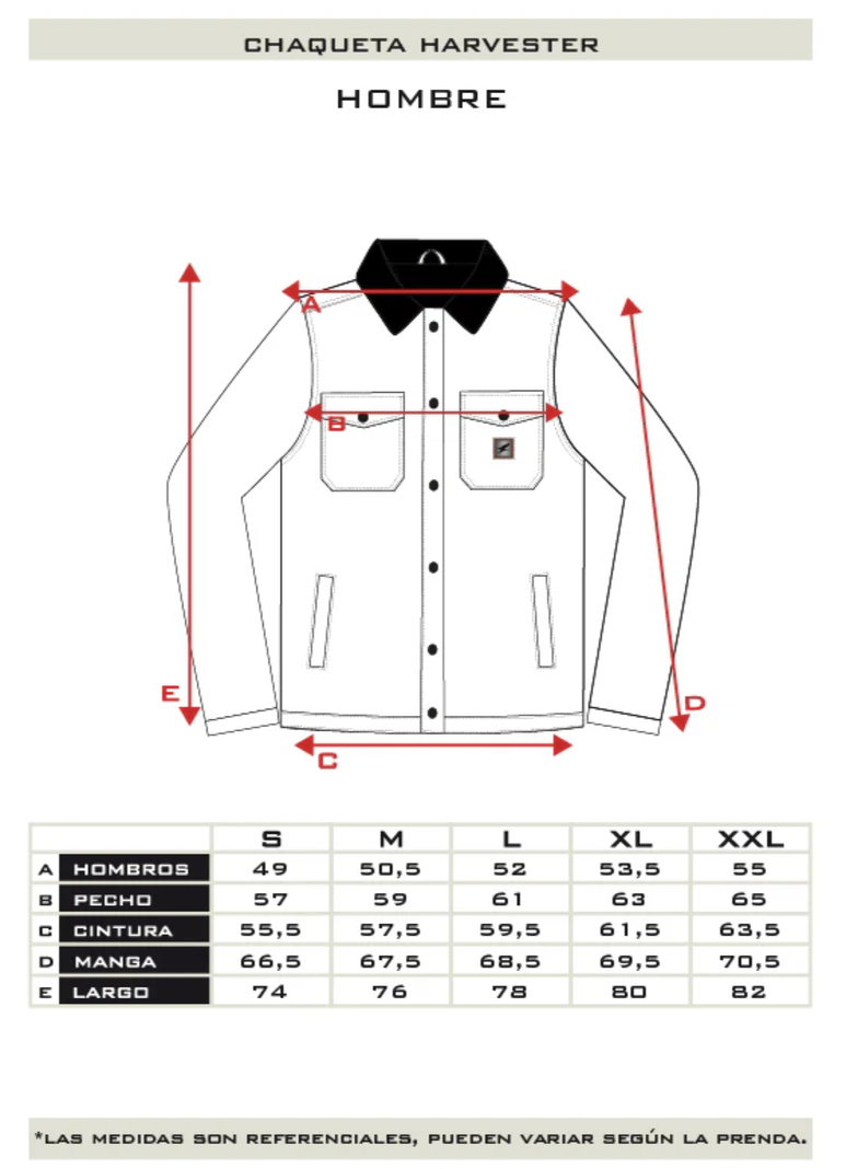 Chaqueta Harvester Negro Hombre Falcone-6