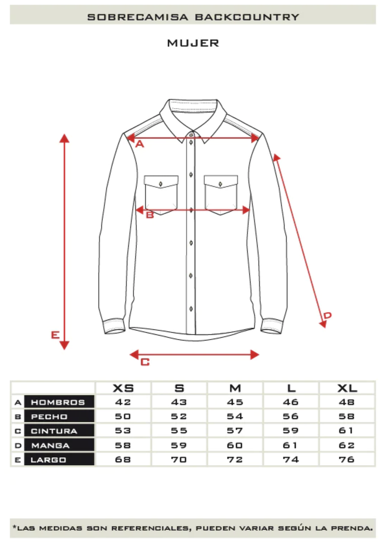 Sobrecamisa Backcountry Mujer Falcone -5