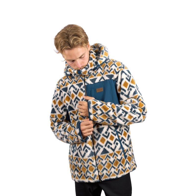 Chaqueta Shaggy Waves Hombre Falcone-1