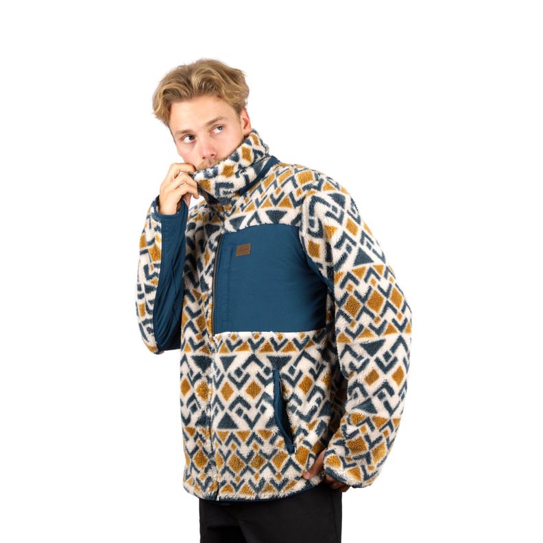 Chaqueta Shaggy Waves Hombre Falcone-2