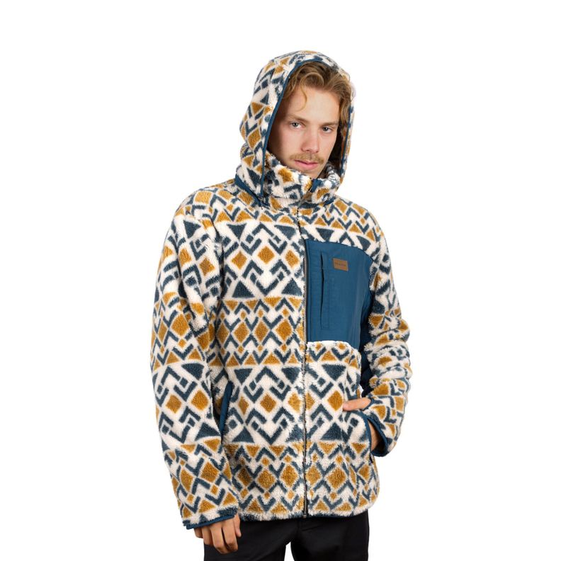 Chaqueta Shaggy Waves Hombre Falcone-3