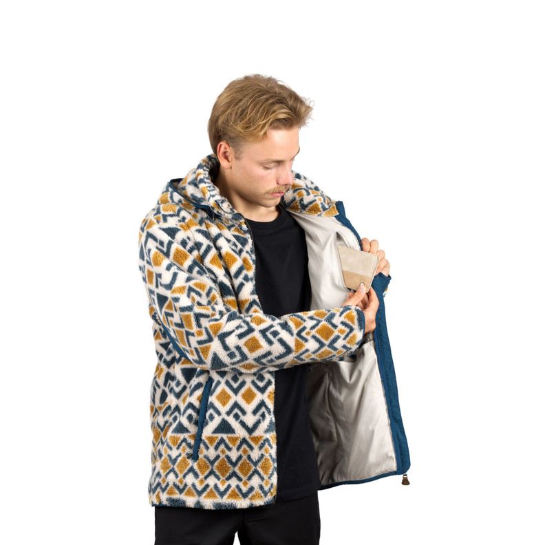 Chaqueta Shaggy Waves Hombre Falcone-4