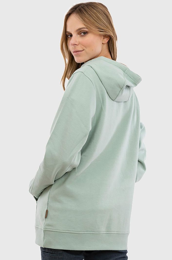 Polerón Acid-Wash Embroidery Mujer Falcone-1