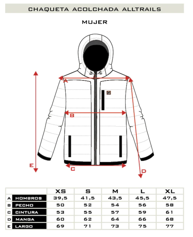 Chaqueta All Trails Mujer Falcone -5