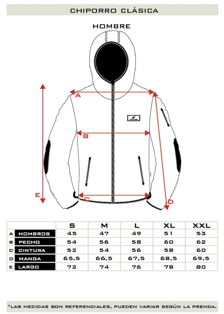 Chaqueta Chiporro Clásica V5 Hombre Falcone-5