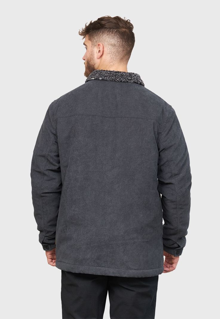 Chaqueta Harvester Gris Oscuro Hombre Falcone -3