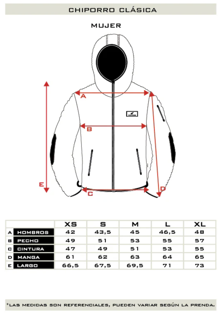 Chaqueta Chiporro Clásica V6 Mujer Falcone-7