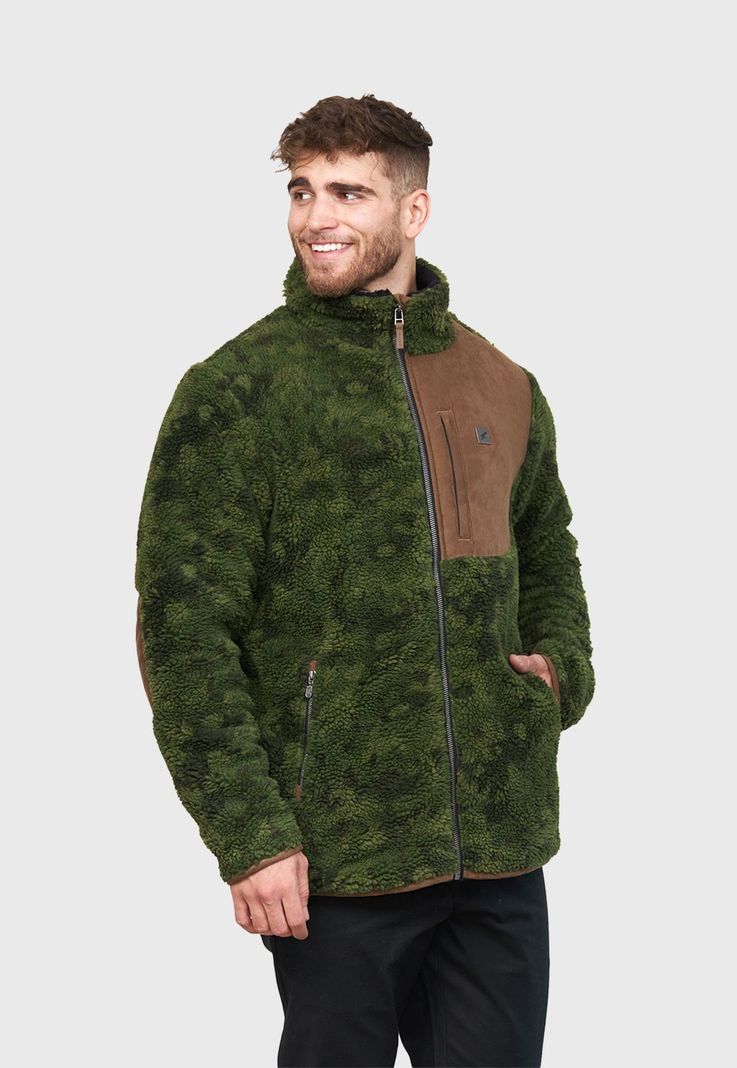 Chaqueta Chiporro Lumber Print Camo Hombre Falcone-1