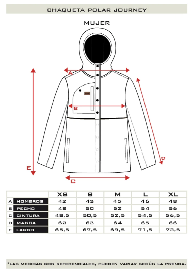 Chaqueta Polar Journey Mujer Falcone -5