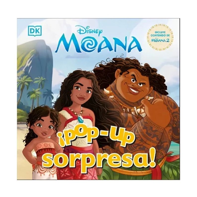 LIBRO POP-UP SORPRESA! DISNEY MOANA  | AUTORES DK-0