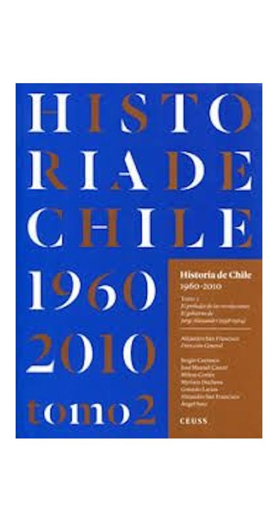 Historia De Chile 1960- 2010 Tomo 2 (Tapa Dura) | 485-0