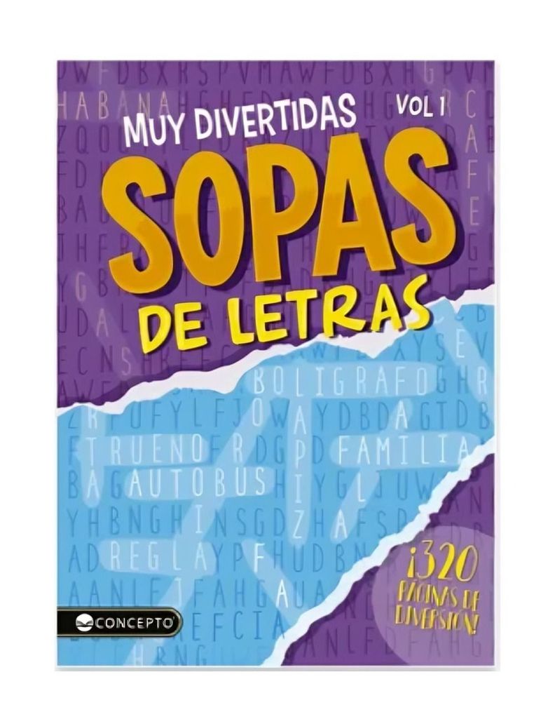 Muy Divertidas Sopas De Letras Vol 1 | Moisés Salama |-1