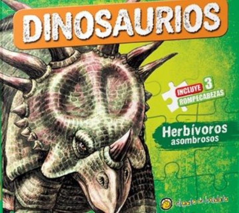 ROMPECABEZAS DINOSAURIOS - HERBÍVOROS ASOMBROSOS | VARIOS-0
