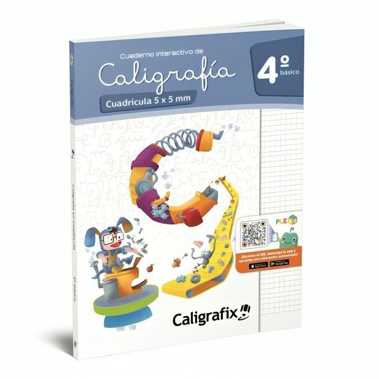 CALIGRAFÍA EN CUADRÍCULA 4º BÁSICO - INTERACTIVO | Editori-0