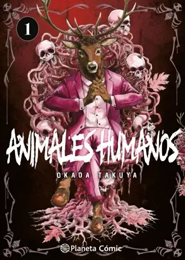 LIBRO Animales Humanos Nº 01 - Takuya Okada