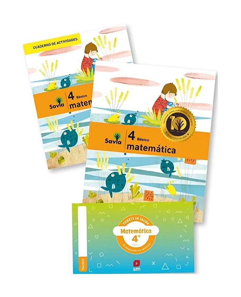 Pack Matemática 4° Savia