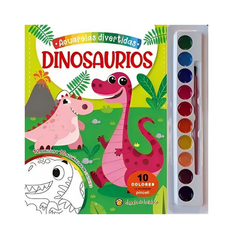 Dinosaurios (Acuarelas) | El Gato De Hojalata | 873-0