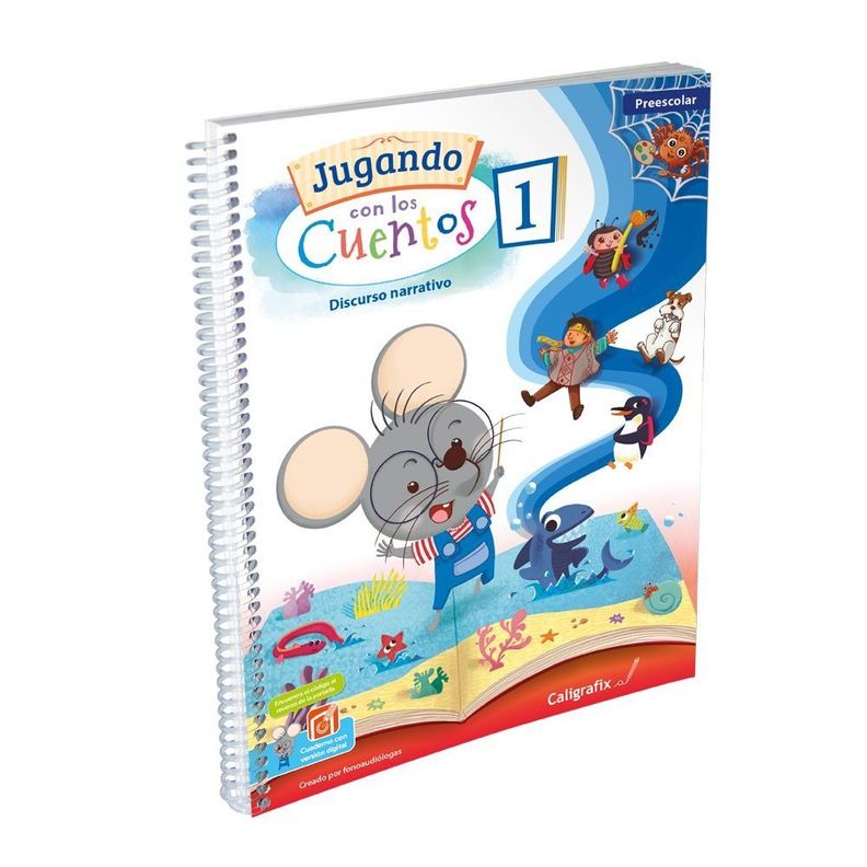 JUGANDO CON LOS CUENTOS N°1. Editorial: Editorial Caligrafix-0