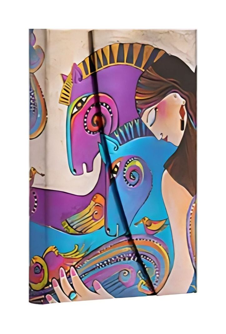 LIBRETA MYSTICAL HORSES (CHICA) - PAPERBLANKS | Laurel Bur-0