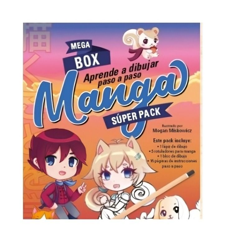 Mega Box: Como Dibujar Manga | El Gato De Hojalata | 246-0