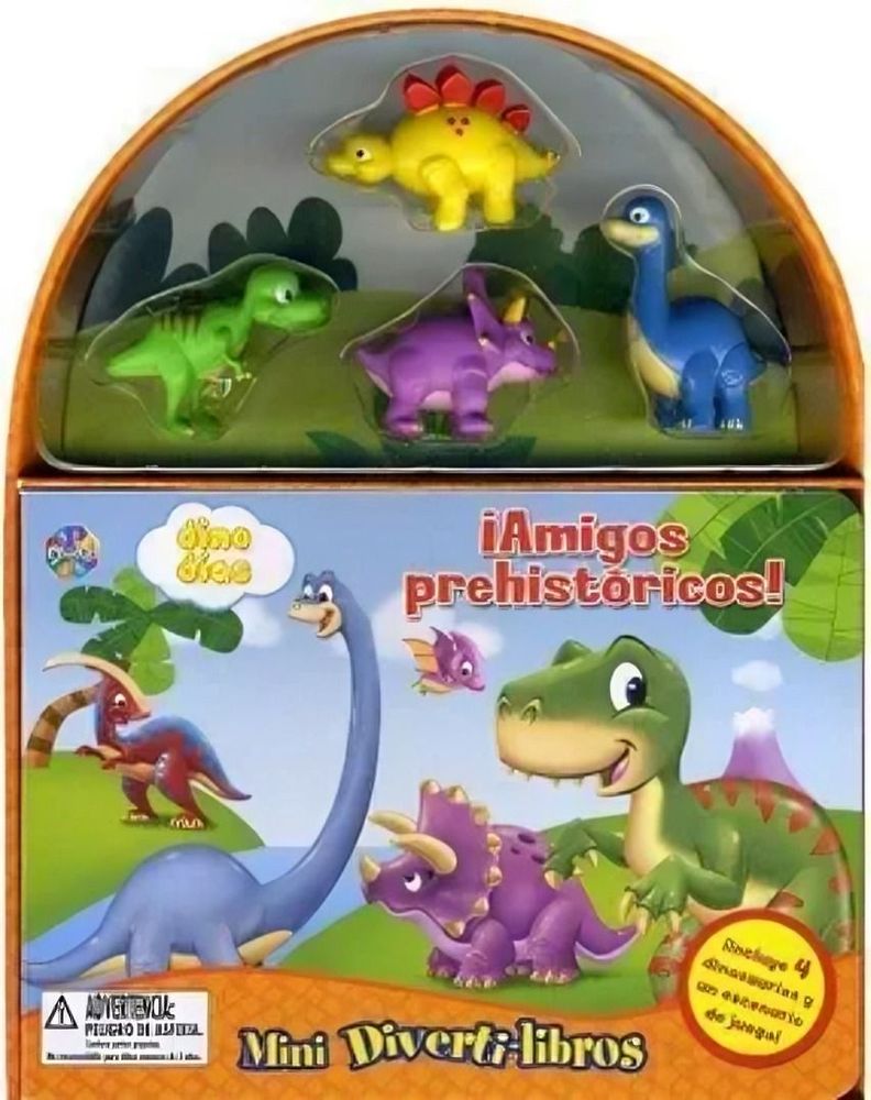 Mini Diverti-Libros Amigos Prehistoricos | Varios Autores |-0