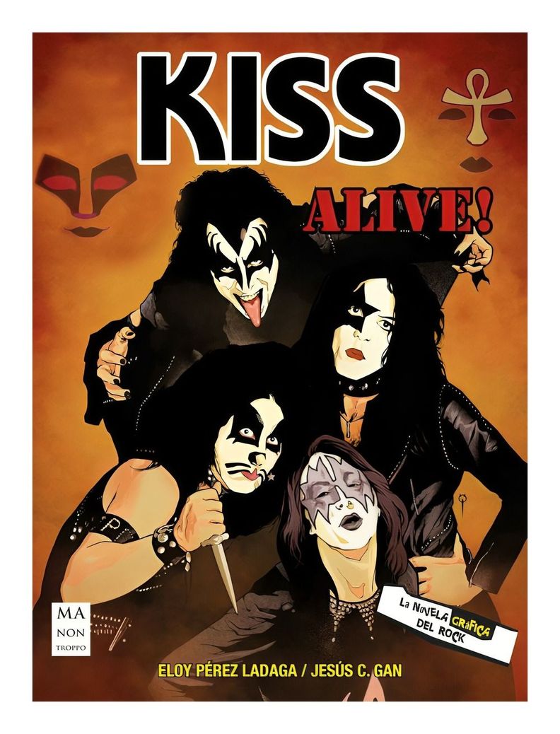 Kiss Alive! (Novela Gráfica) | Jesús C. Gan, Eloy Pérez Lad-0