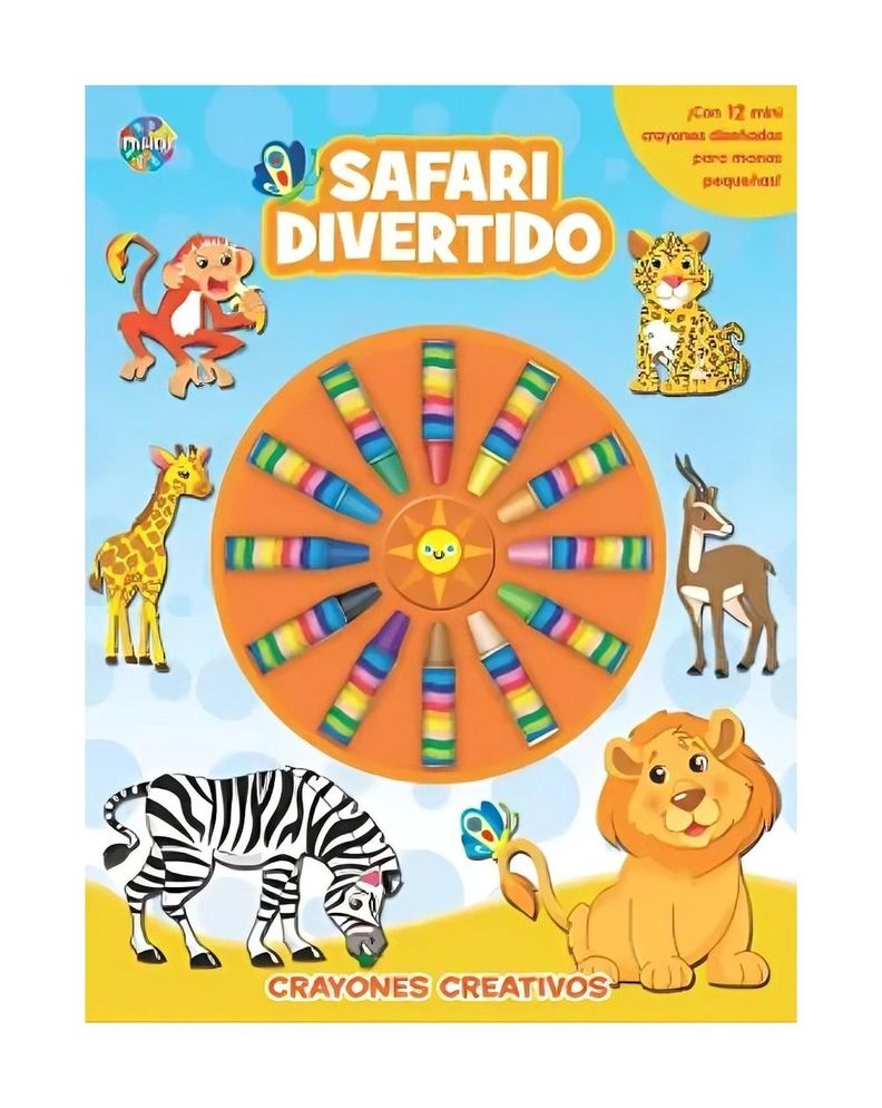 Safari Crayones Creativos | Varios Autores |-0