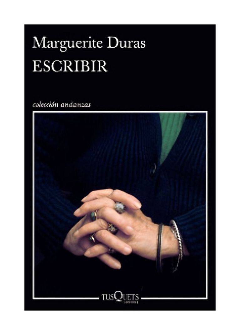 Escribir | Marguerite Duras |-0