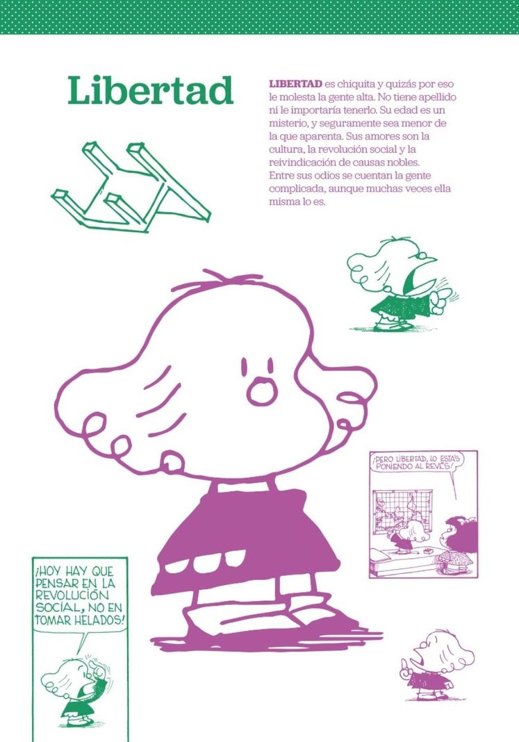 Agenda Mafalda 2025 Anillada Feminista Violeta-Rojo | Quino | 391-1