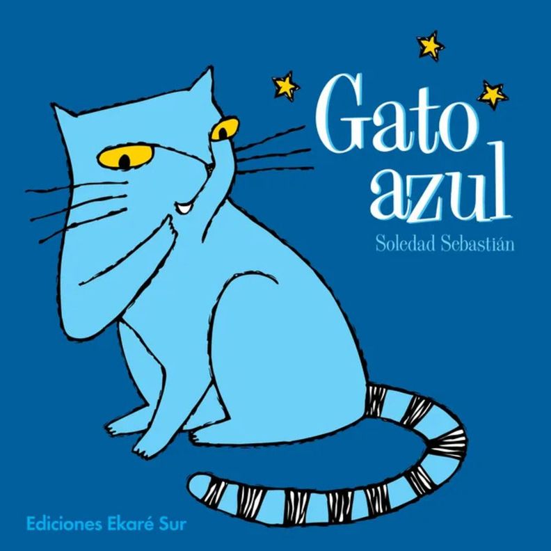 LIBRO Gato Azul