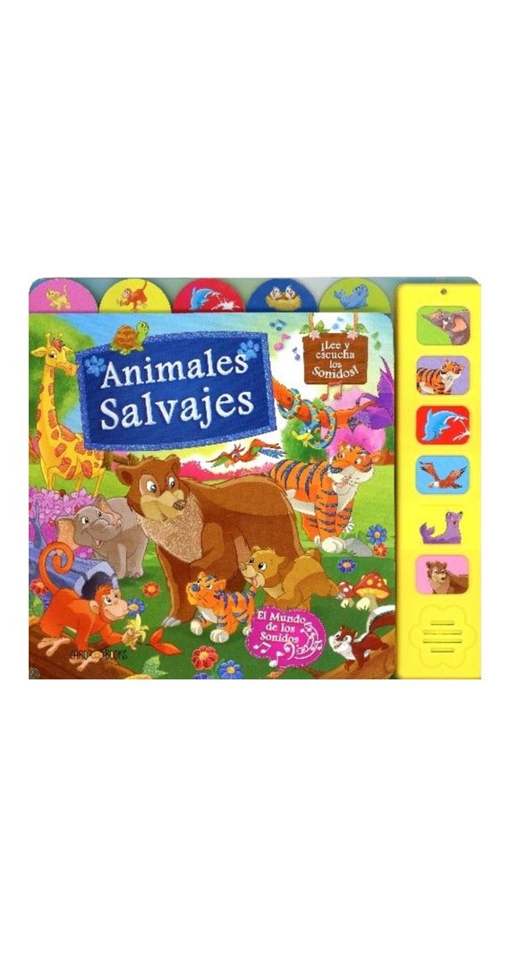 Libro Animales Salvajes. El Mundo De Los Sonidos -786--1