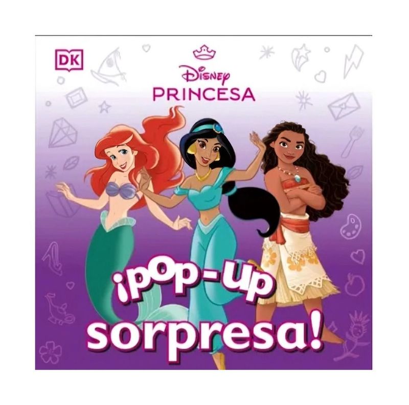 LIBRO ¡POP-UP SORPRESA! DISNEY PRINCESA  | AUTORES DK-0