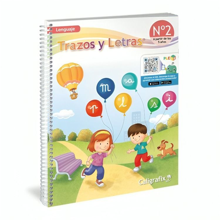 TRAZOS Y LETRAS N° 2 -REALIDAD AUMENTADA. Editorial: Editorial Caligrafix-0