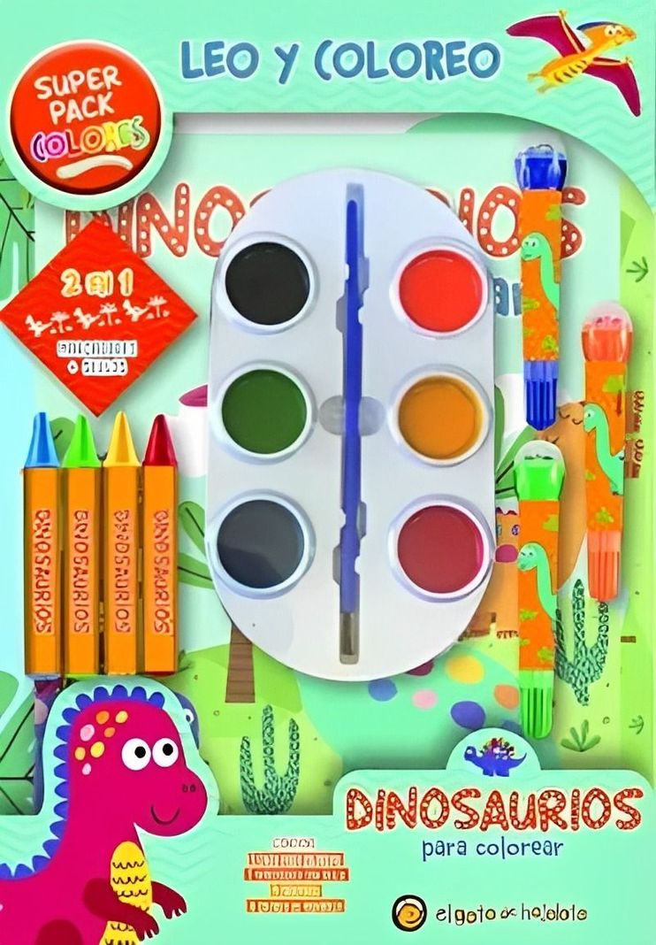Dinosaurios Para Colorear | Varios Autores | 346-0