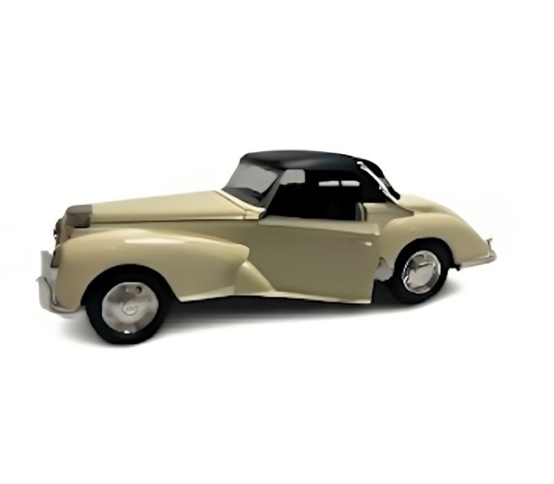 MERCEDES BENZ 300S. WELLY ESCALA 1:34 - 1955 - AMARILLO-0