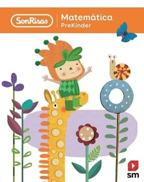 PREKINDER. MATEMATICA - SONRISAS. Editorial: Ediciones SM-0