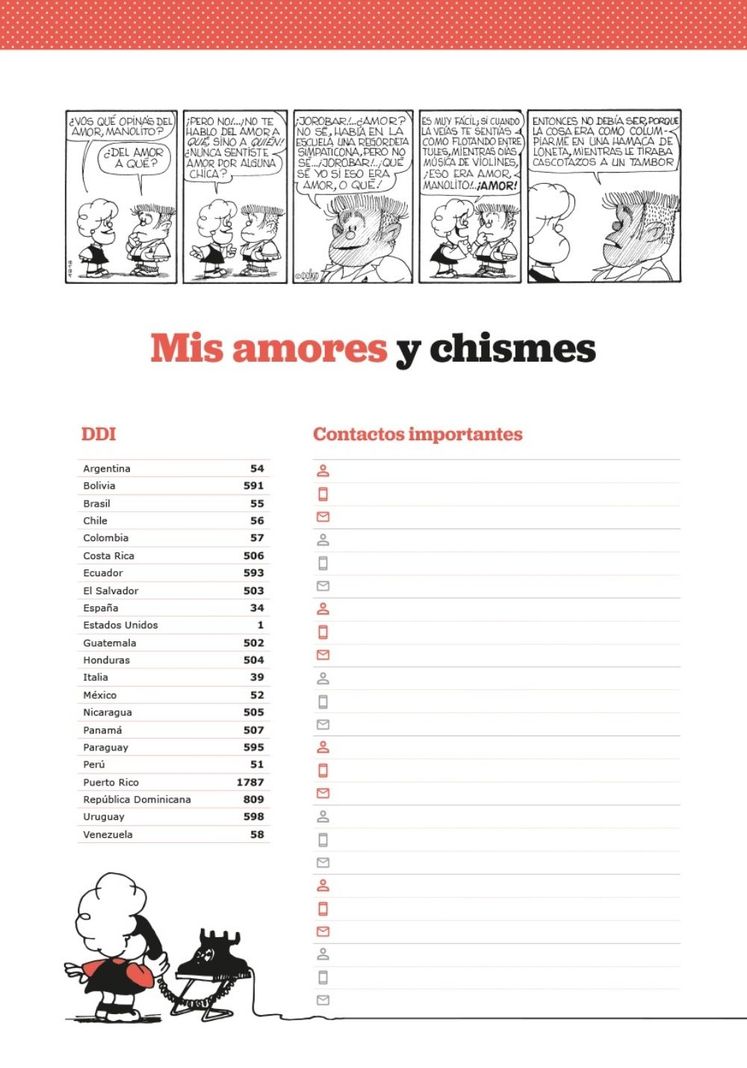 Agenda Mafalda 2025 Anillada Modulos Turquesa | Quino | 360-2