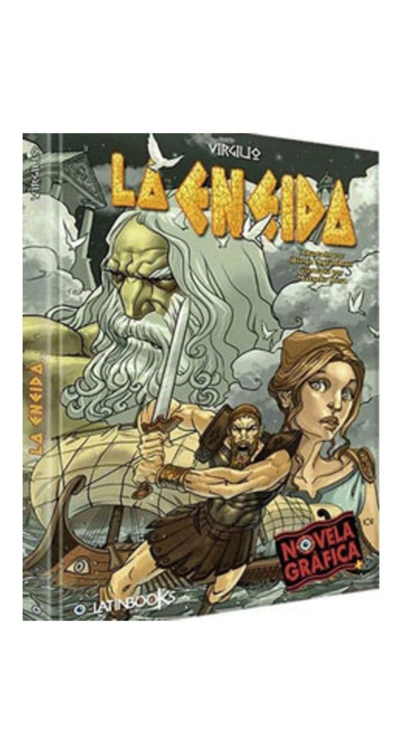 Libro Novela Gráfica- La Eneída -914--1