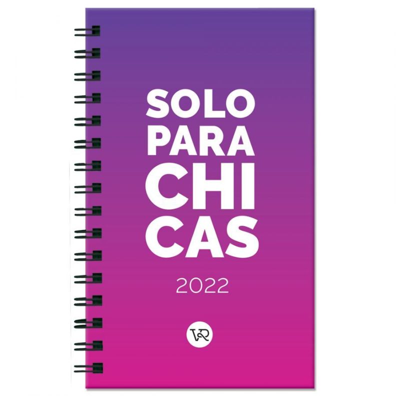Agenda Solo Para Chicas 2022 -Degrade | 546-0