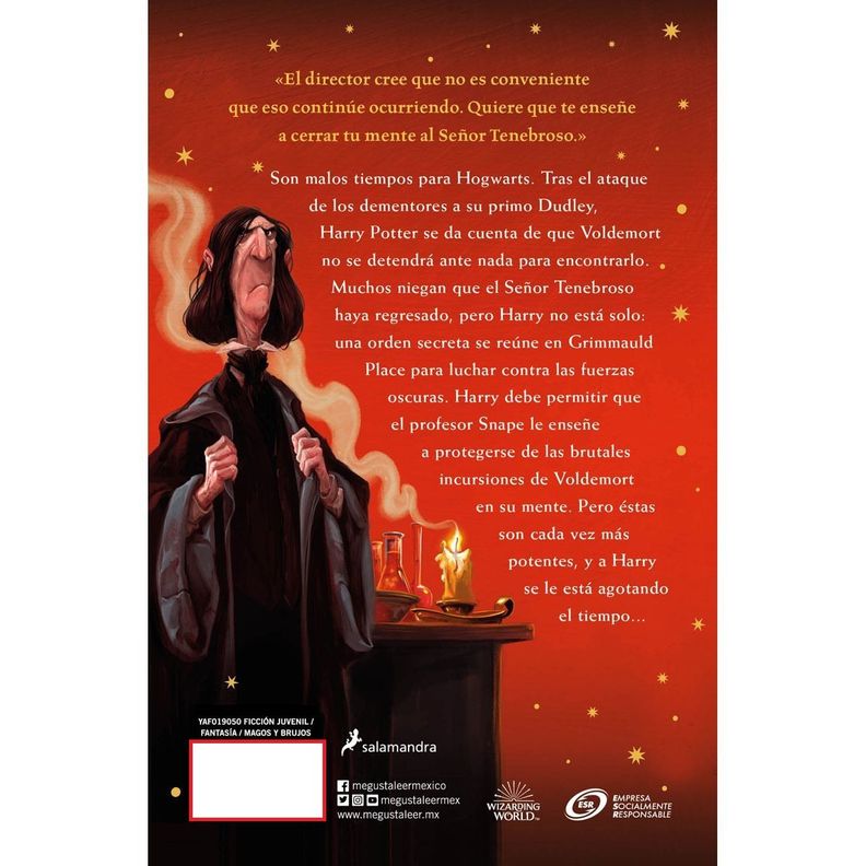 Libro Harry Potter Y La Orden Del Fénix -145--1