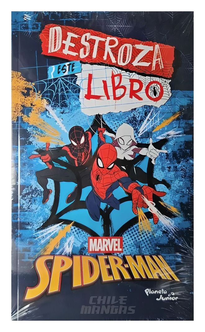 Destroza Este Libro. Spiderman Y El Multiverso | Marvel |-0