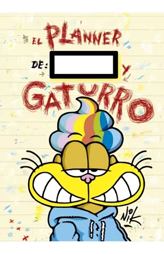 LIBRO PLANNER DE GATURRO - NIK-0