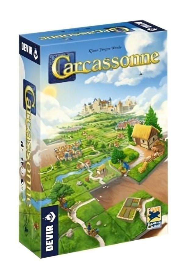 JUEGO Carcassonne (basico) Blanco 20