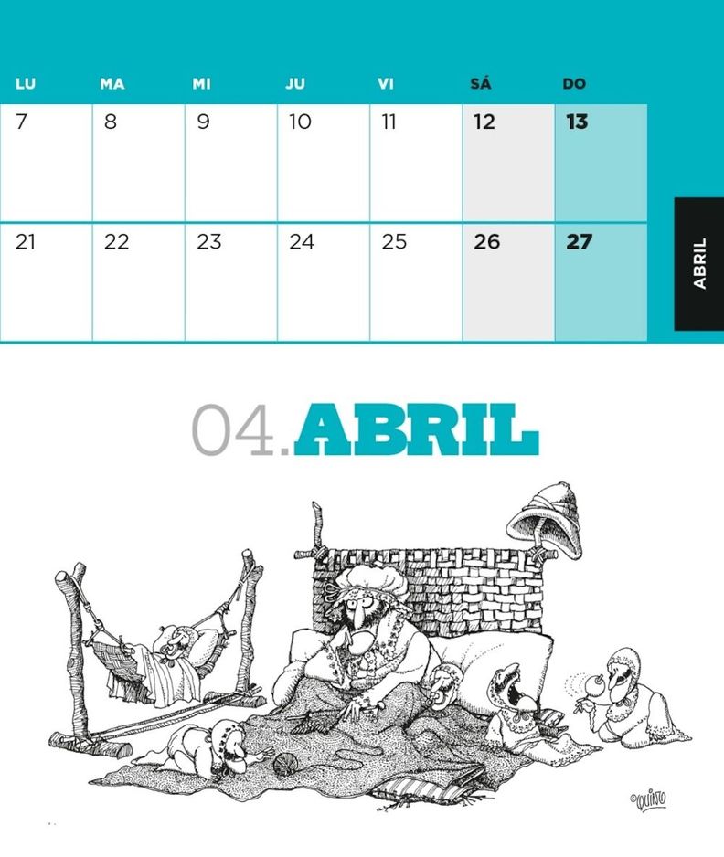 Quino 2025 Encuadernada Turquesa | Quino | GRANICA | 575-1