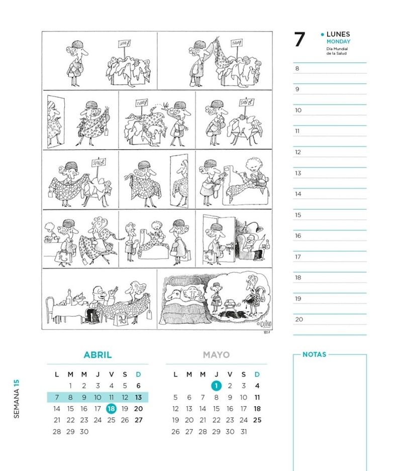 Quino 2025 Encuadernada Turquesa | Quino | GRANICA | 575-2