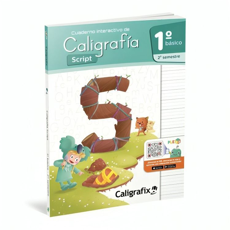 TEXTO CALIGRAFIA SCRIPT 1° BASICO 2DO SEMESTRE - INTERACTIVO | VARIOS AUTORES |-0
