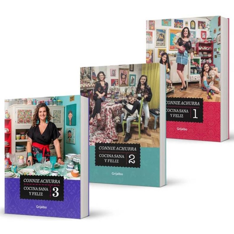 Pack Cocina, Sana Y Feliz 3 | Constanza Achurra | 927-0