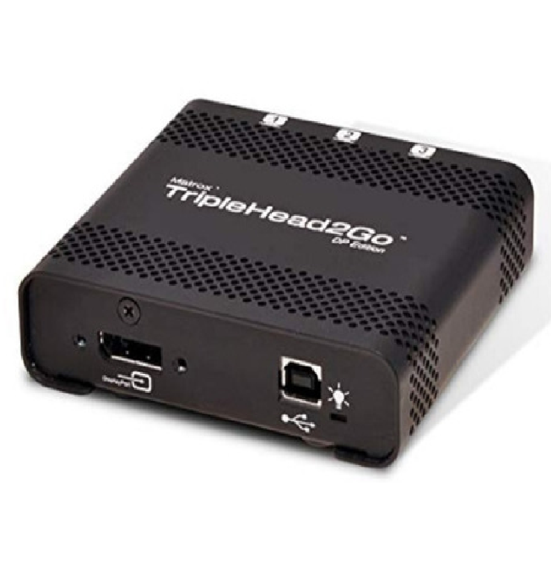 Matrox Triplehead2go Expansión Gráficos Para 3 Monitores B23
